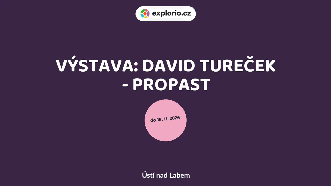 VÝSTAVA: DAVID TUREČEK - PROPAST – prohlídky a Muzea, Ústí nad Labem
