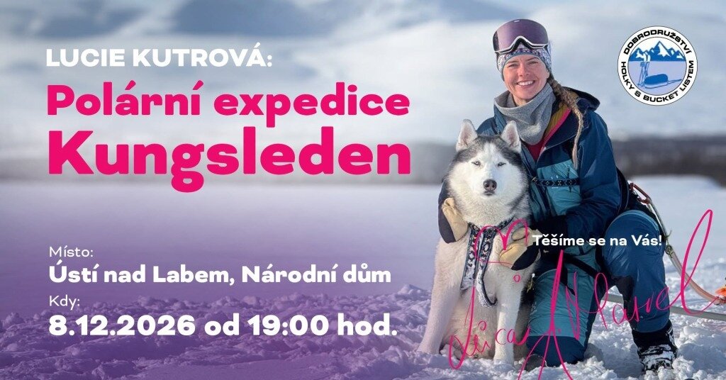 LUCIE KUTROVÁ: POLÁRNÍ EXPEDICE KUNGSLEDEN – divadlo, Hudba a Kino, Ústí nad Labem – fotka 2