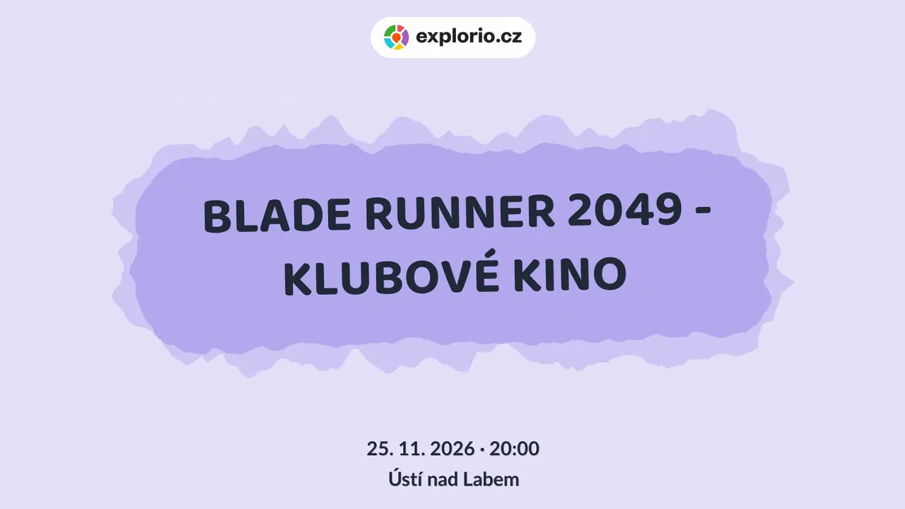 BLADE RUNNER 2049 - KLUBOVÉ KINO – divadlo, Hudba a Kino, Ústí nad Labem