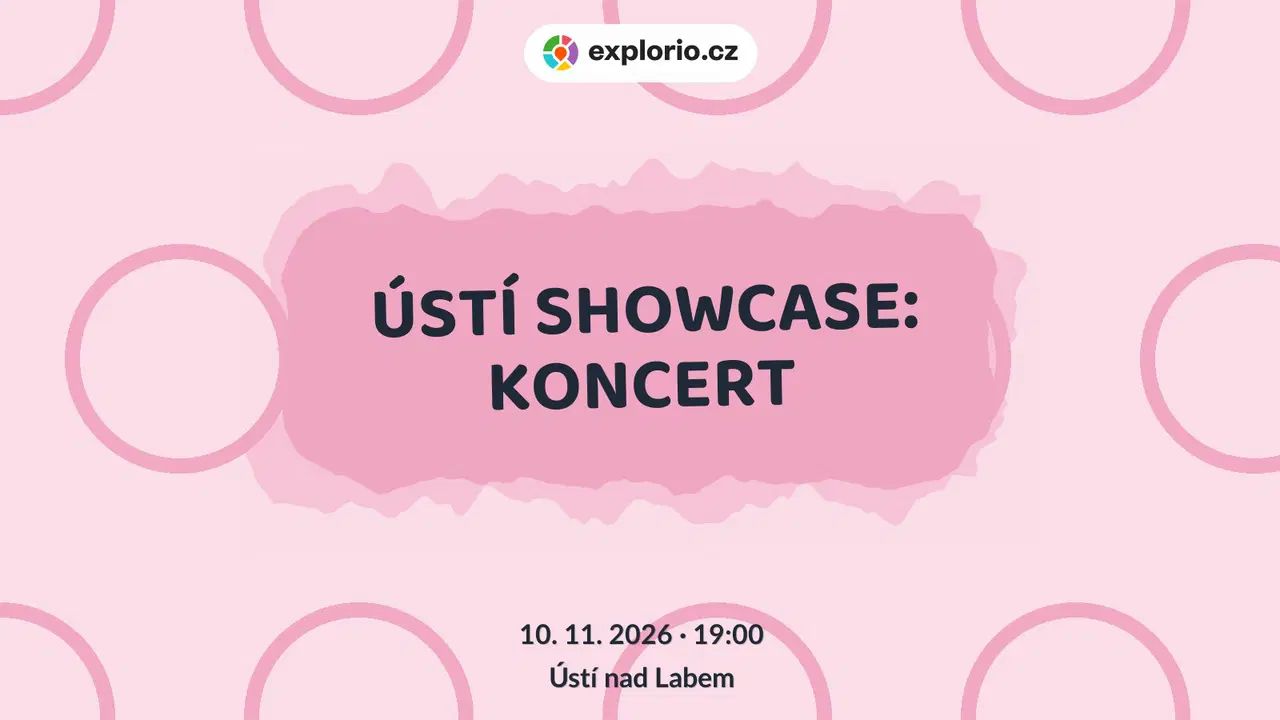 ÚSTÍ SHOWCASE: KONCERT – divadlo, Hudba a Kino, Ústí nad Labem