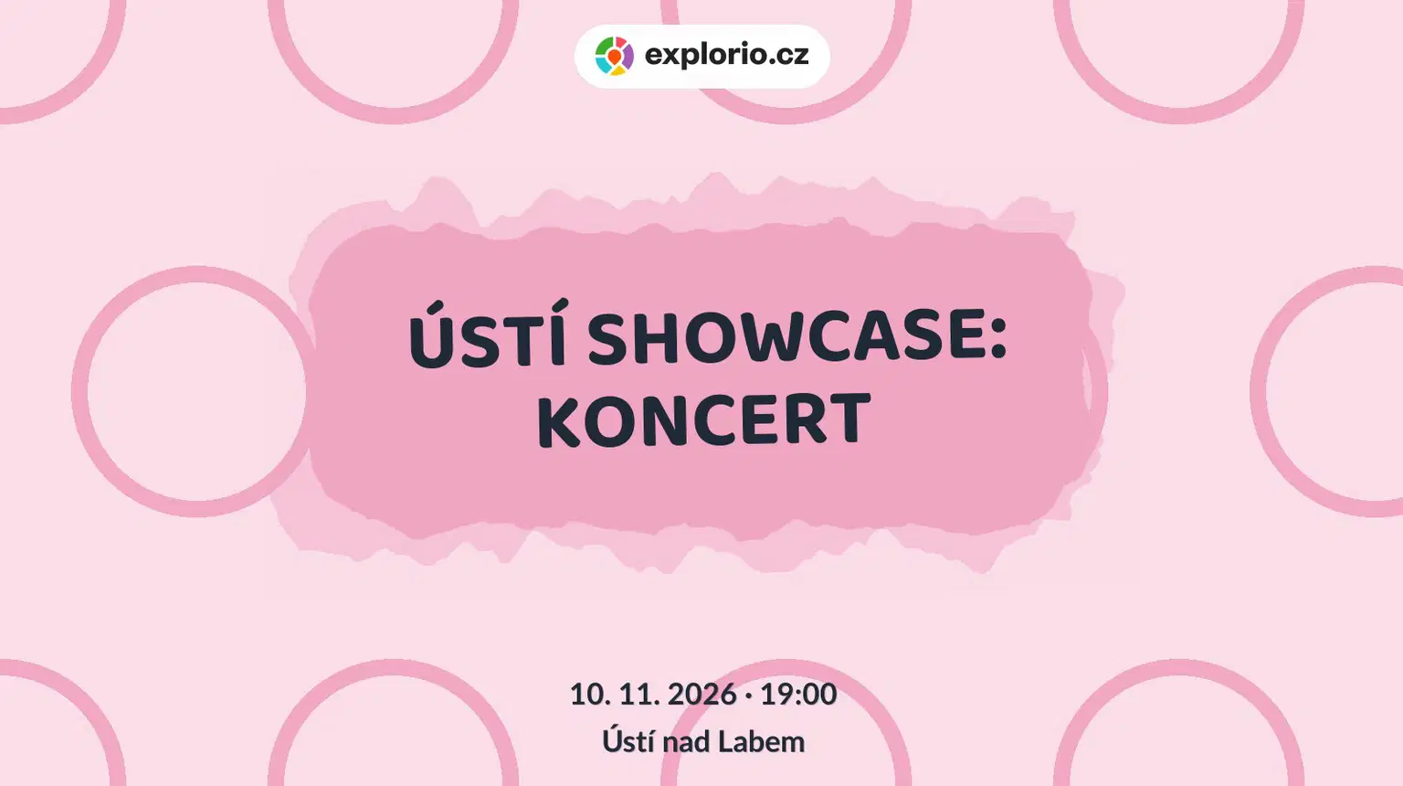 ÚSTÍ SHOWCASE: KONCERT – divadlo, Hudba a Kino, Ústí nad Labem