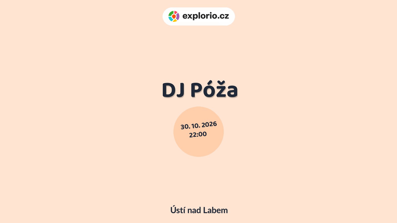 DJ Póža – divadlo, Hudba a Kino, Ústí nad Labem