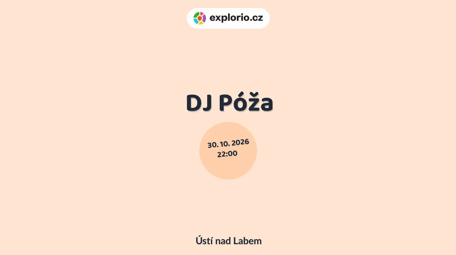 DJ Póža – divadlo, Hudba a Kino, Ústí nad Labem