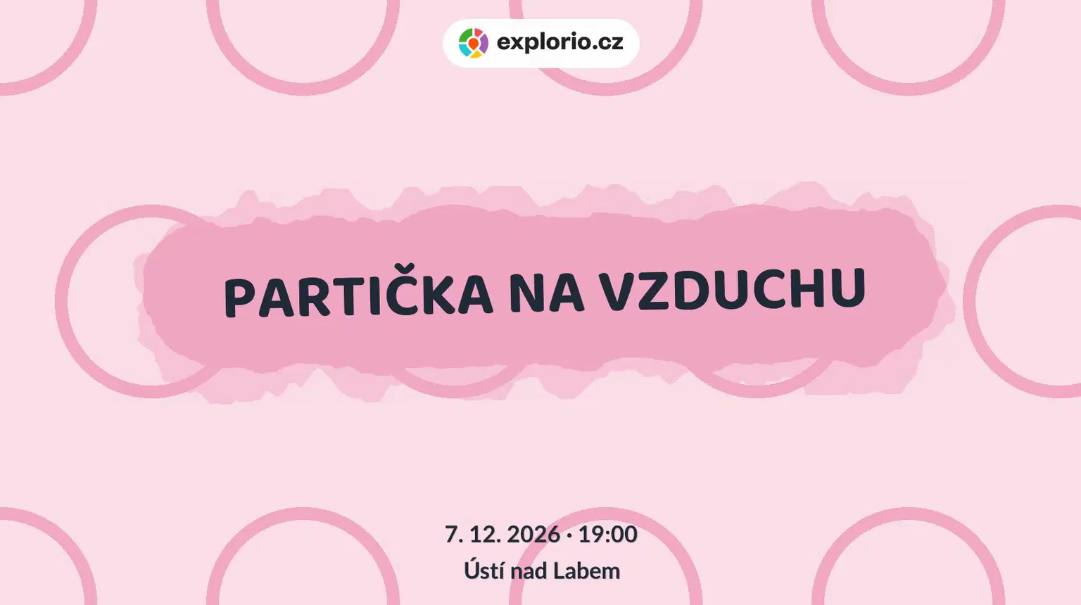 PARTIČKA NA VZDUCHU – divadlo, Hudba a Kino, Ústí nad Labem