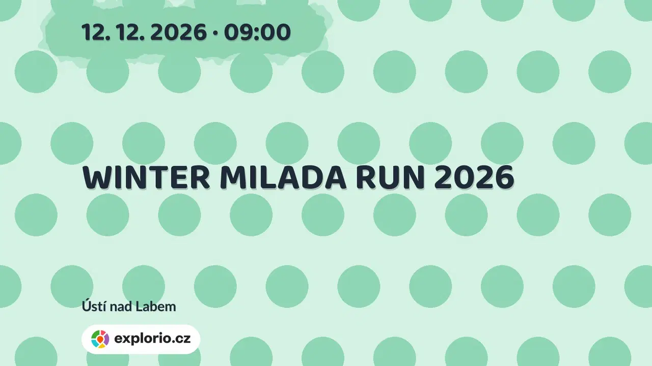 WINTER MILADA RUN 2026 – sport a Pohyb, Ústí nad Labem
