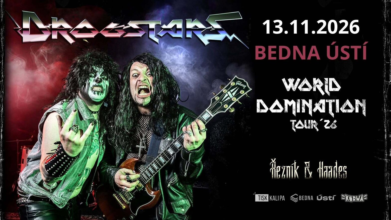ŘEZNÍK & HAADES / DOGSTARS TOUR 2026 – divadlo, Hudba a Kino, Ústí nad Labem – fotka 2