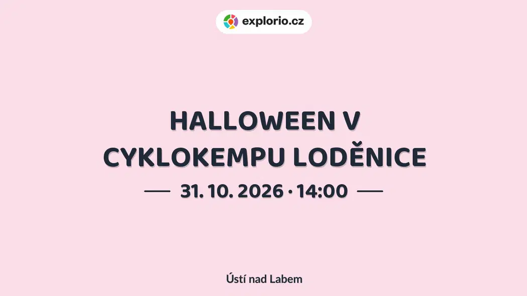 HALLOWEEN V CYKLOKEMPU LODĚNICE – festivaly a Slavnosti, Ústí nad Labem