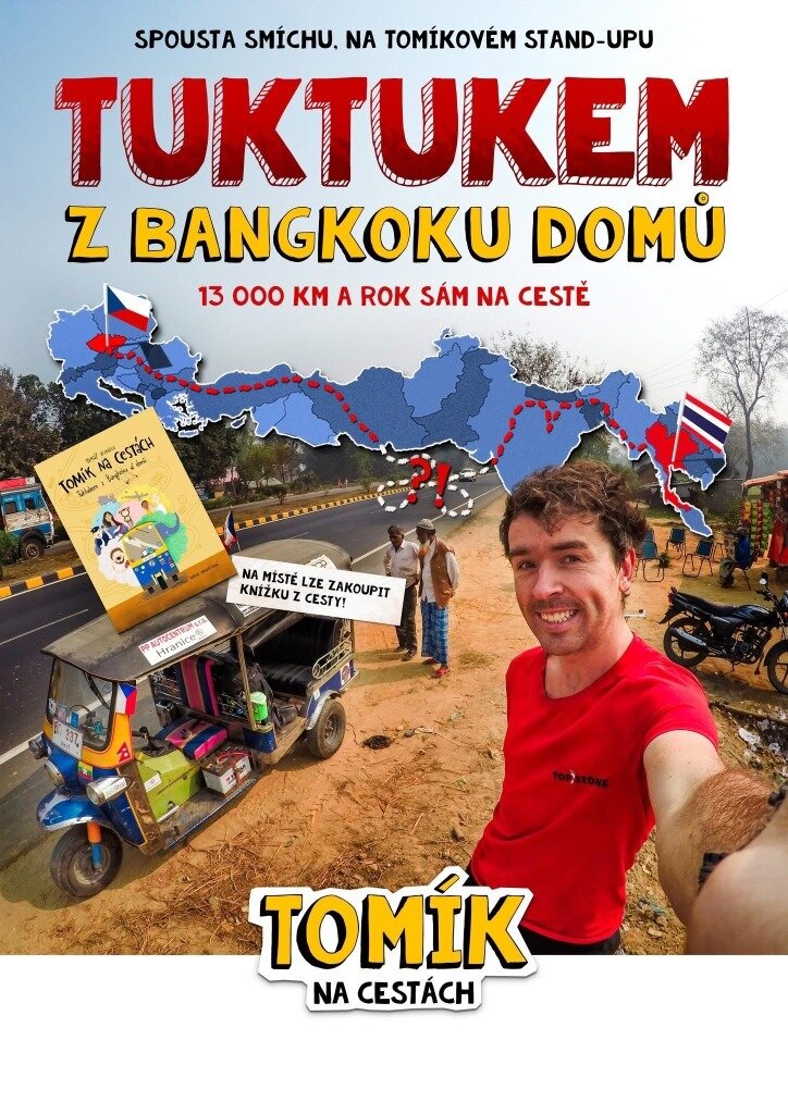 TOMÍK NACESTÁCH: TUKTUKEM Z THAJSKA AŽ NA MORAVU – prohlídky a Muzea, Ústí nad Labem – fotka 2