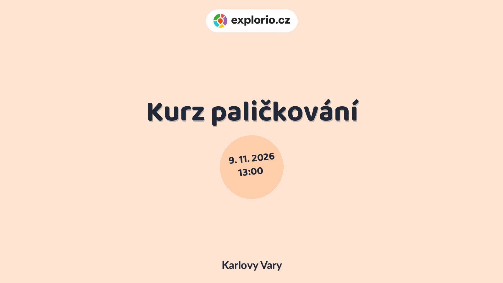 Kurz paličkování – tvořivé dílny a Workshopy, Karlovy Vary
