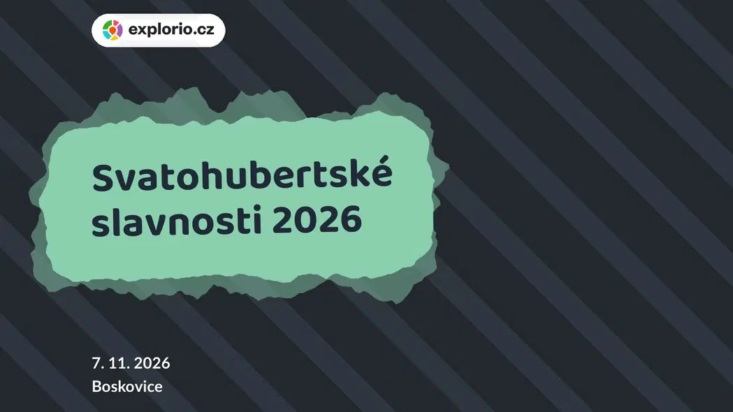 Svatohubertské slavnosti 2026 – festivaly a Slavnosti, Boskovice