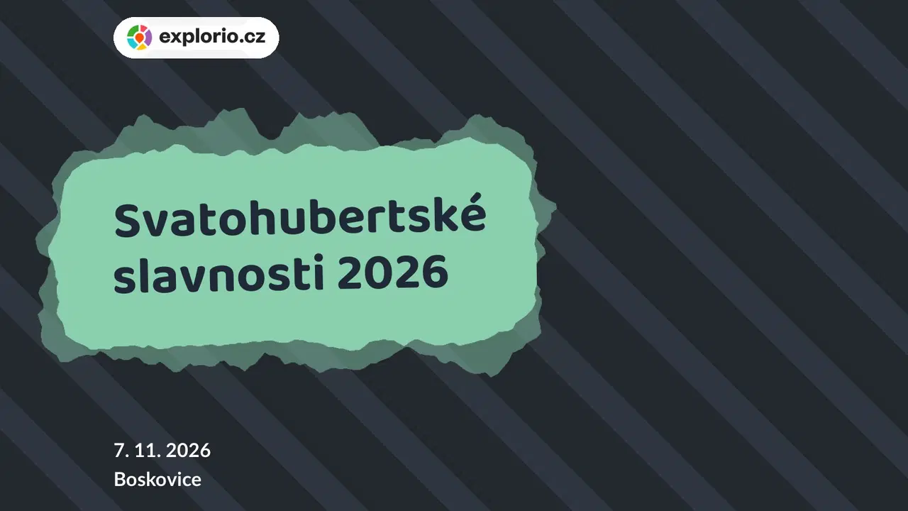 Svatohubertské slavnosti 2026 – festivaly a Slavnosti, Boskovice
