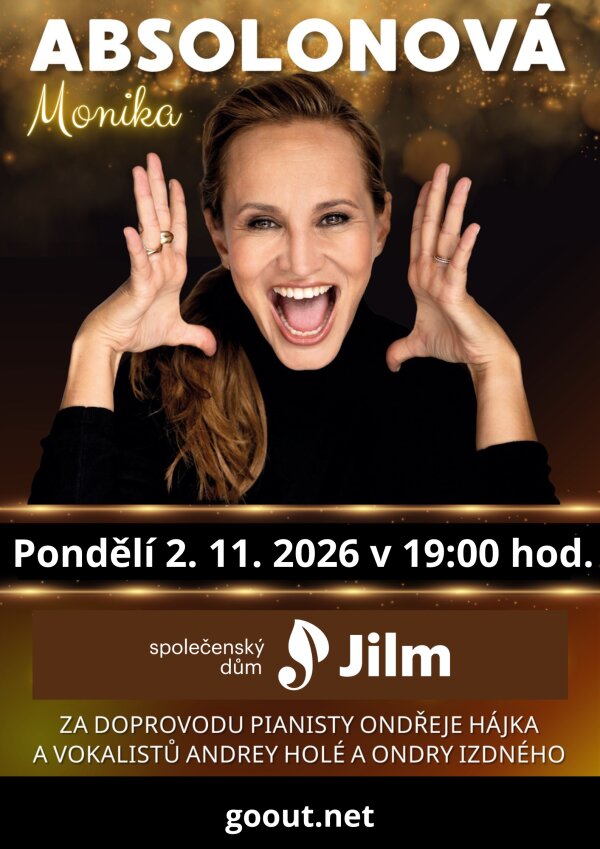 Monika Absolonová & Ondřej Hájek – divadlo, Hudba a Kino, Jilemnice – fotka 2
