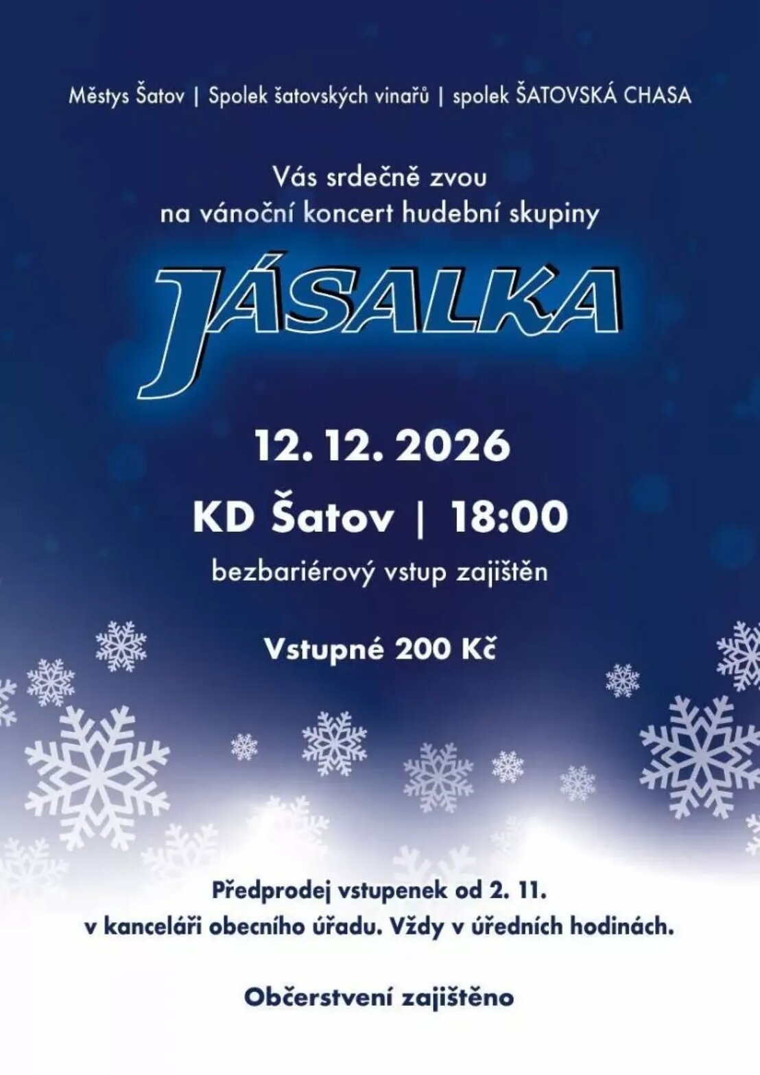 Vánoční koncert v Šatově – divadlo, Hudba a Kino, Šatov – fotka 2