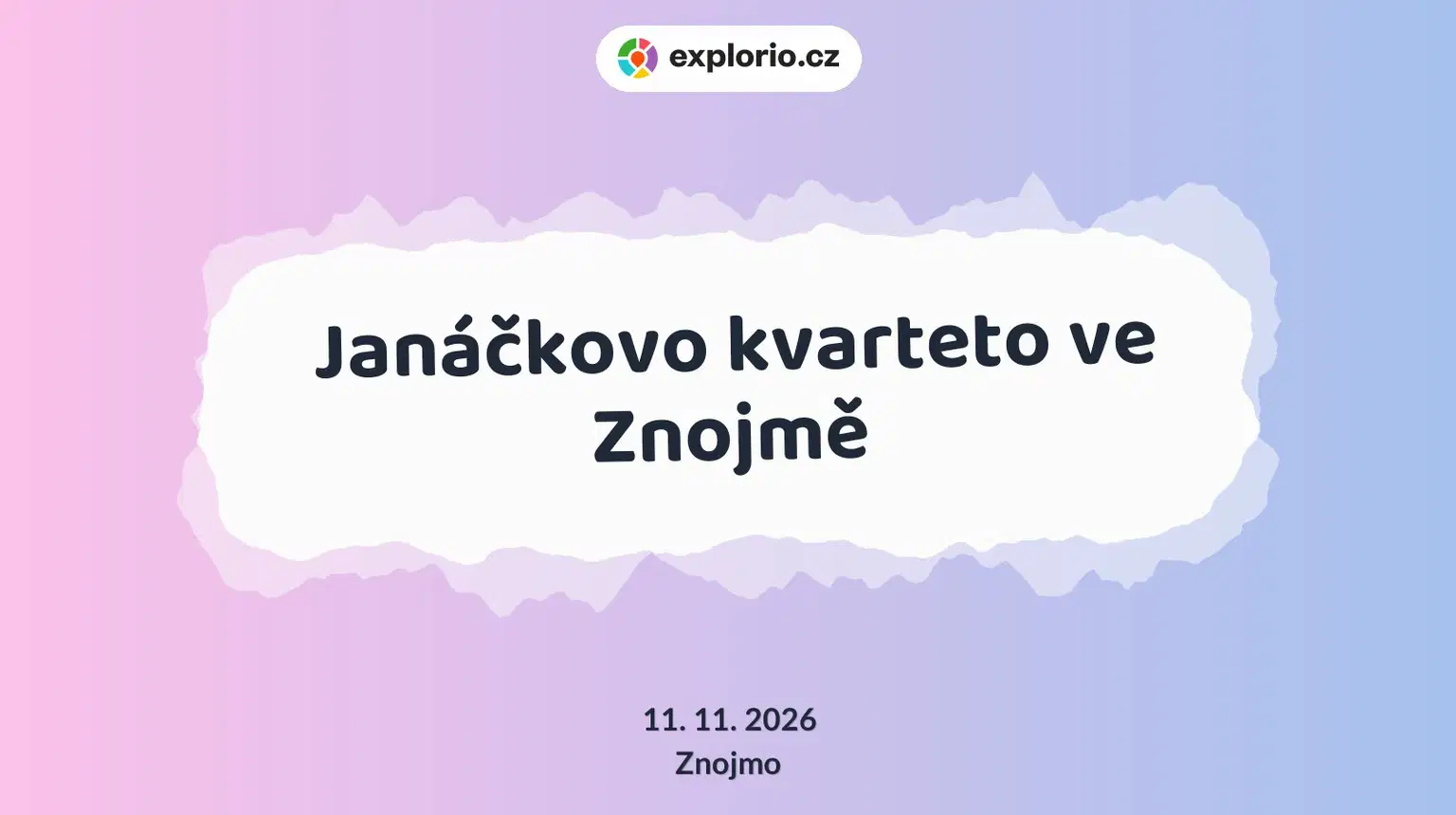 Janáčkovo kvarteto ve Znojmě – divadlo, Hudba a Kino, Znojmo