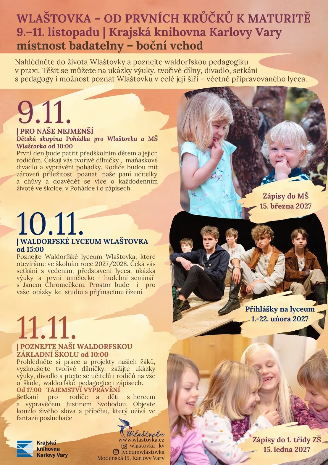 Wlaštovka – Od prvních krůčků k maturitě – prohlídky a Muzea, Karlovy Vary – fotka 2