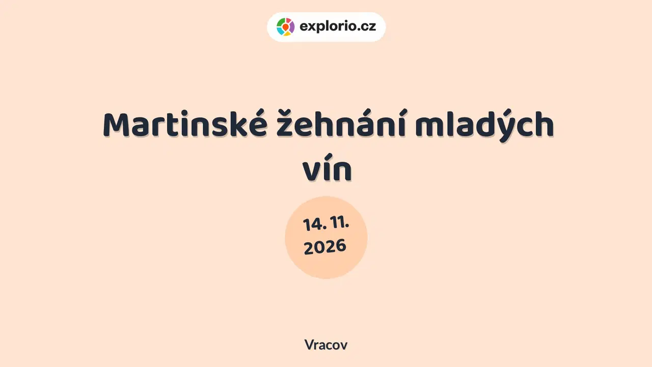 Martinské žehnání mladých vín – festivaly a Slavnosti, Vracov