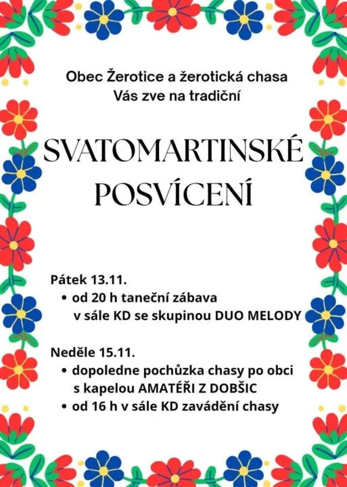 Svatomartinské posvícení v Žeroticích – festivaly a Slavnosti, Žerotice – fotka 2