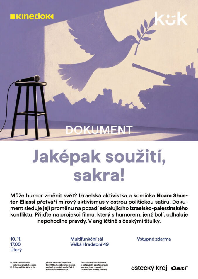 KineDok: JAKÉPAK SOUŽITÍ, SAKRA! – divadlo, Hudba a Kino, Ústí nad Labem – fotka 2