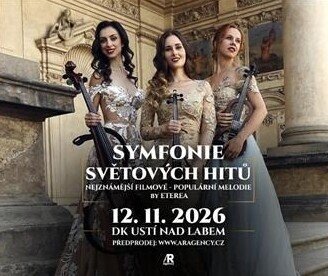 SYMFONIE SVĚTOVÝCH HITŮ: TRIO ETEREA V ÚSTÍ NAD LABEM – divadlo, Hudba a Kino, Ústí nad Labem – fotka 2
