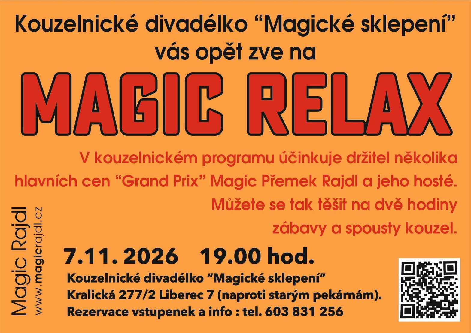 MAGIC RELAX – divadlo, Hudba a Kino, Liberec – fotka 2