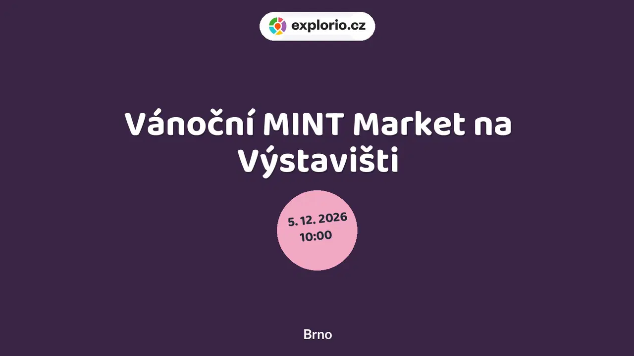Vánoční MINT Market na Výstavišti – festivaly a Slavnosti, Brno