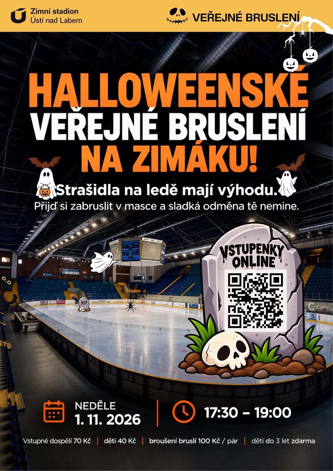 HALLOWEENSKÉ VEŘEJNÉ BRUSLENÍ – sport a Pohyb, Ústí nad Labem – fotka 2