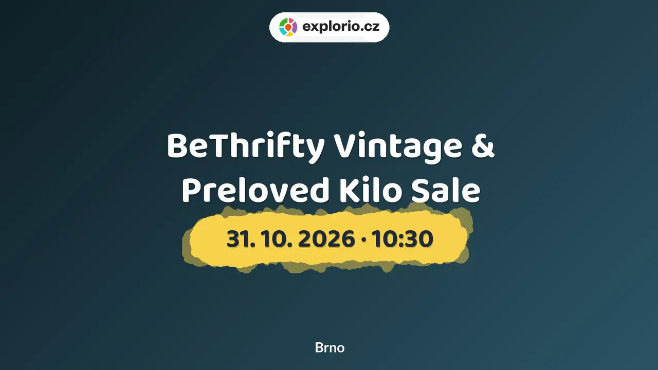 BeThrifty Vintage & Preloved Kilo Sale – festivaly a Slavnosti, Brno