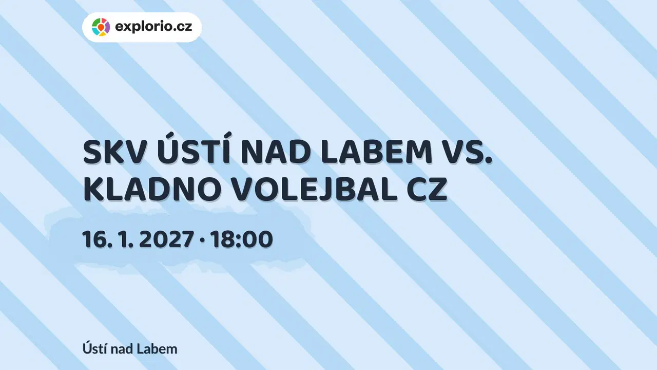 SKV ÚSTÍ NAD LABEM VS. KLADNO VOLEJBAL CZ – sport a Pohyb, Ústí nad Labem