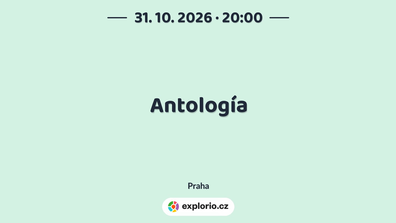 Antología – divadlo, Hudba a Kino, Praha