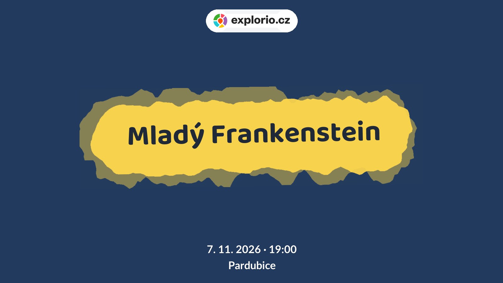 Mladý Frankenstein – divadlo, Hudba a Kino, Pardubice