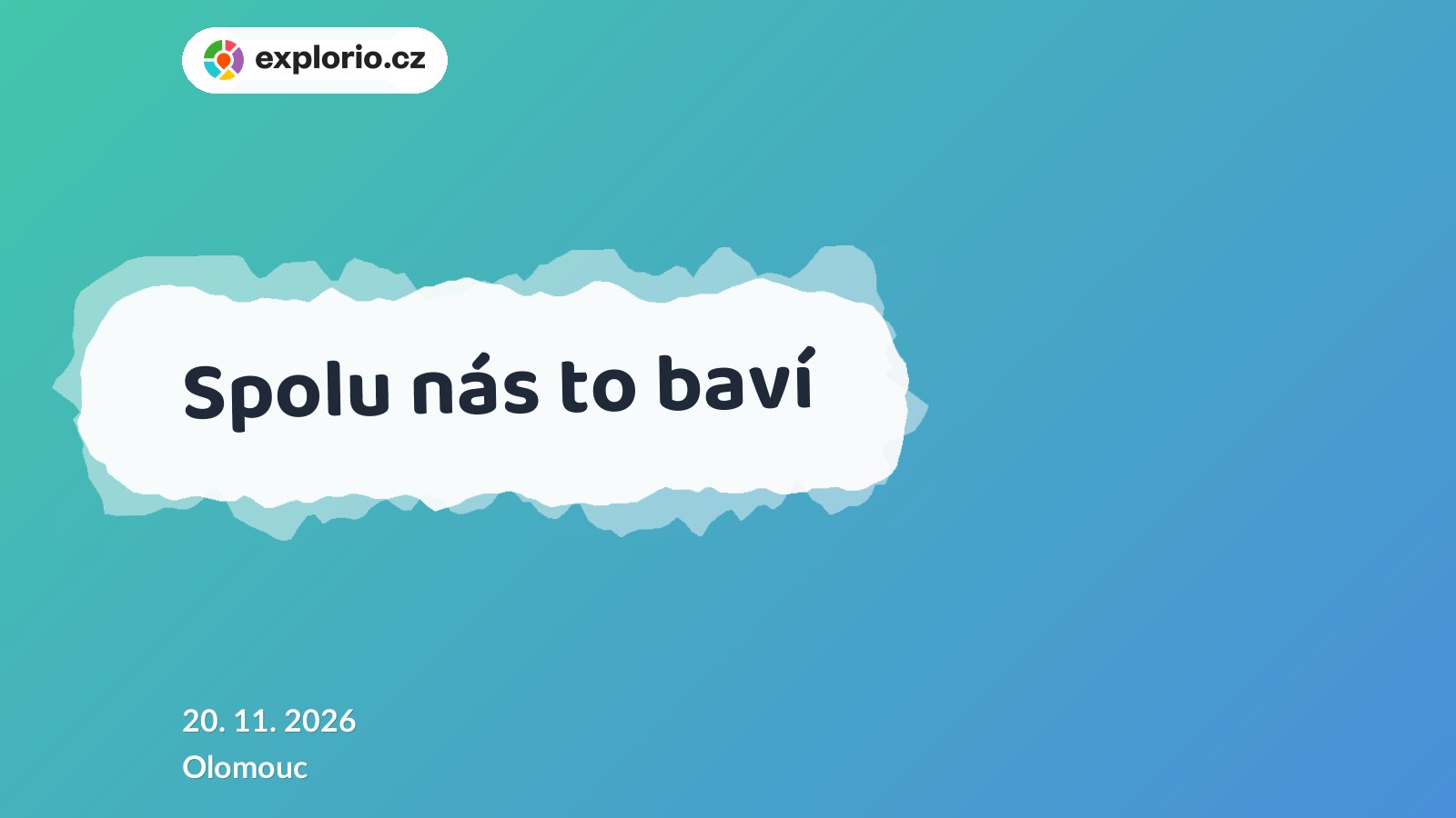 Spolu nás to baví – tvořivé dílny a Workshopy, Olomouc