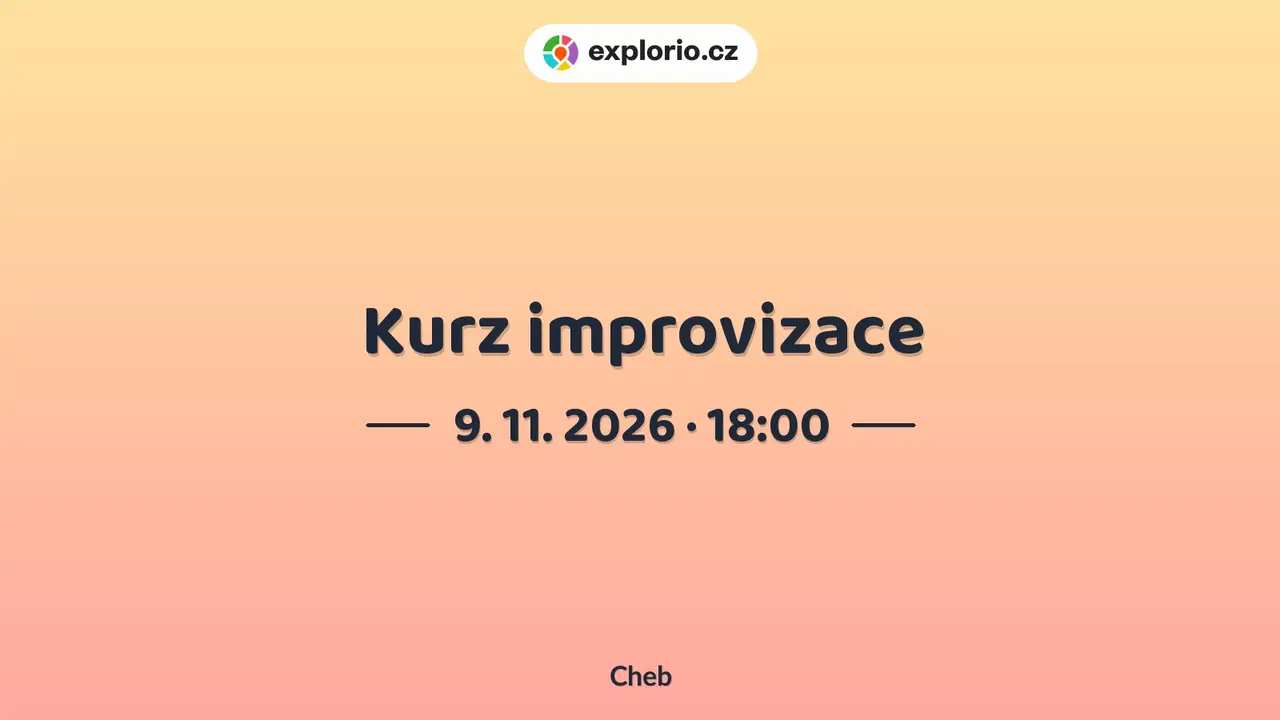 Kurz improvizace – tvořivé dílny a Workshopy, Cheb
