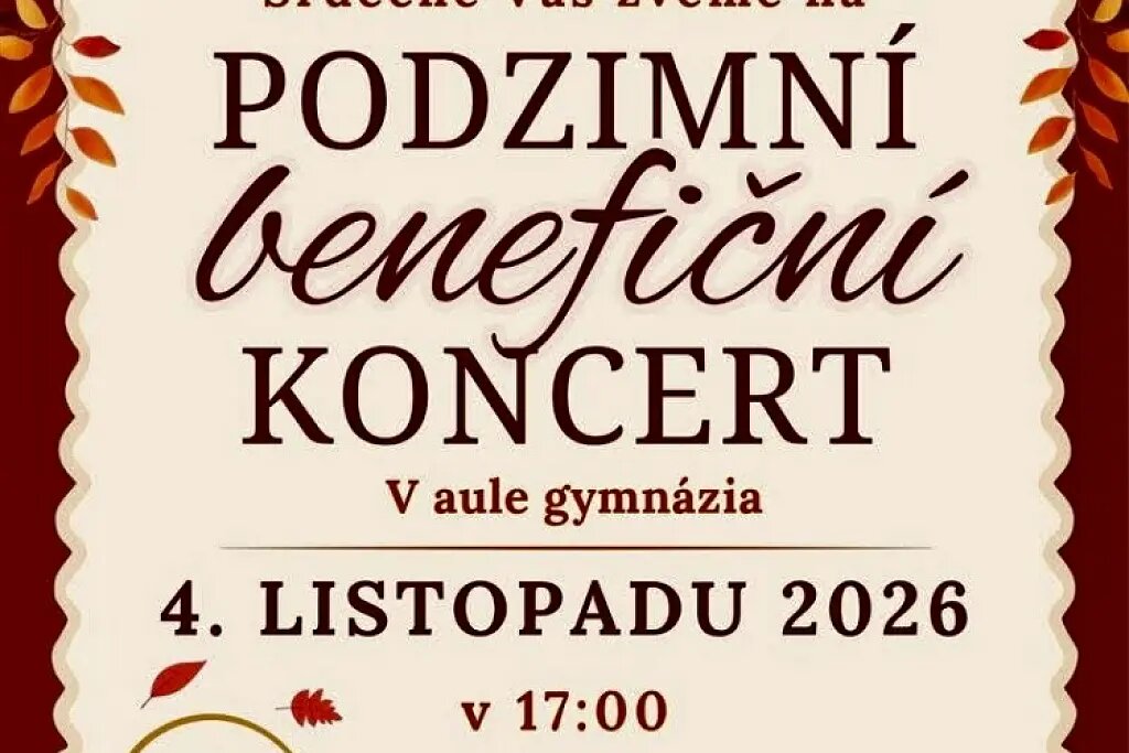 Podzimní benefiční koncert – divadlo, Hudba a Kino, Prachatice – fotka 2