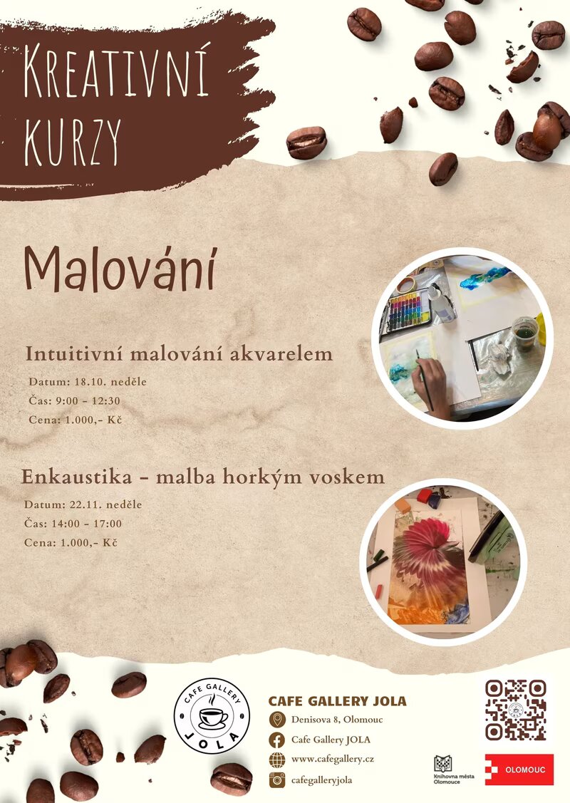 Kurz malování horkým voskem- ENKAUSTIKA – tvořivé dílny a Workshopy, Olomouc – fotka 2