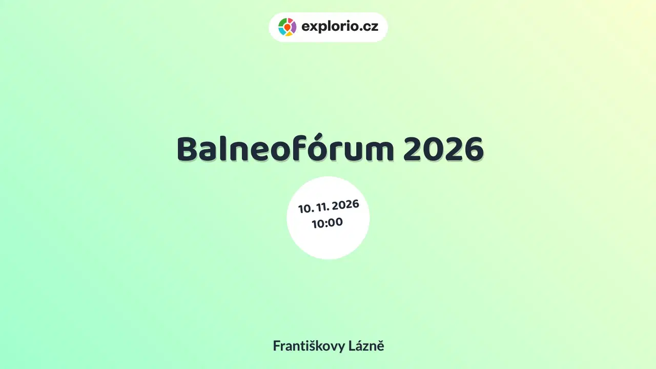 Balneofórum 2026 – festivaly a Slavnosti, Františkovy Lázně