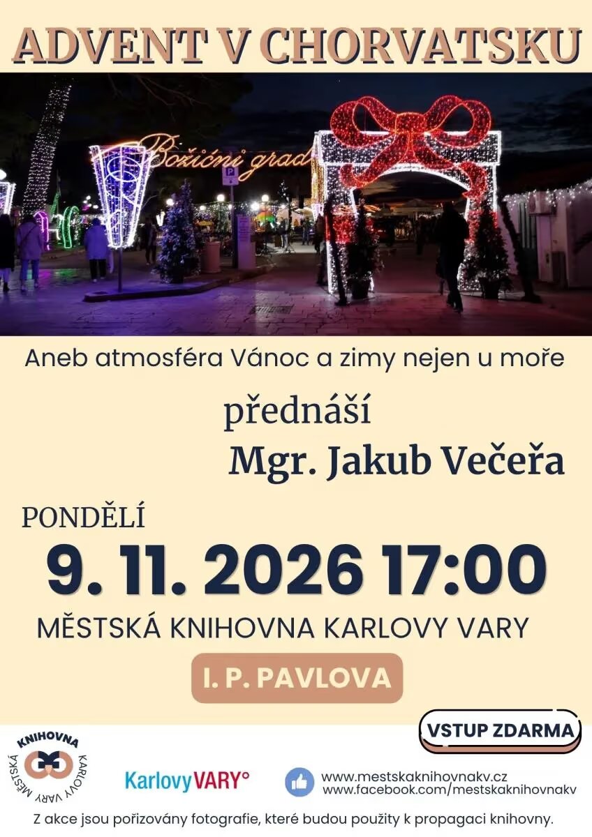 Adventní trhy v Chorvatsku aneb Atmosféra zimy a Vánoc nejen u moře – prohlídky a Muzea, Karlovy Vary – fotka 2