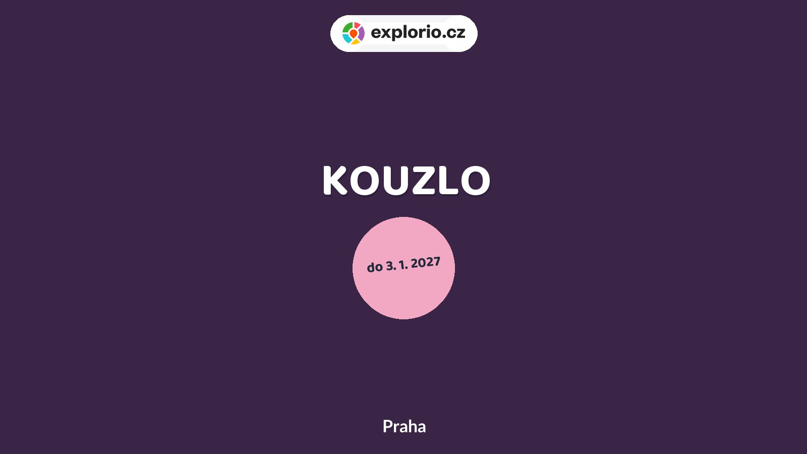 KOUZLO – prohlídky a Muzea, Praha
