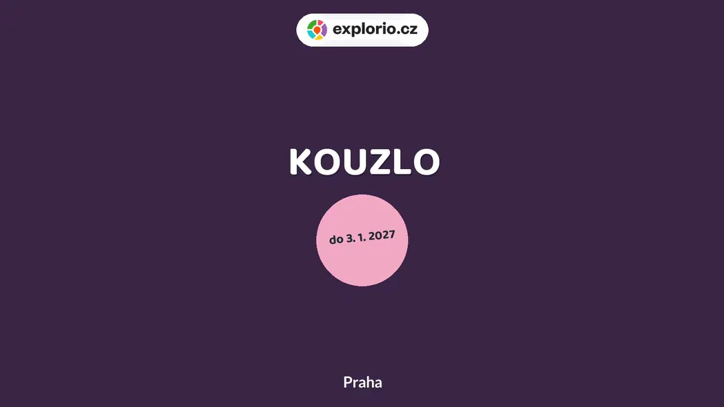 KOUZLO – prohlídky a Muzea, Praha