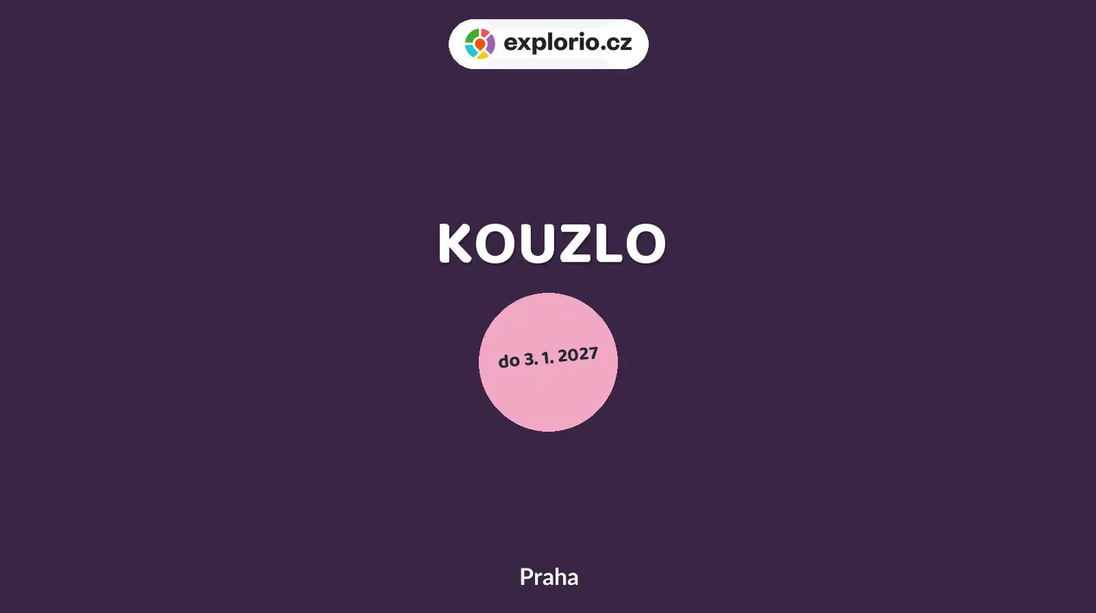 KOUZLO – prohlídky a Muzea, Praha