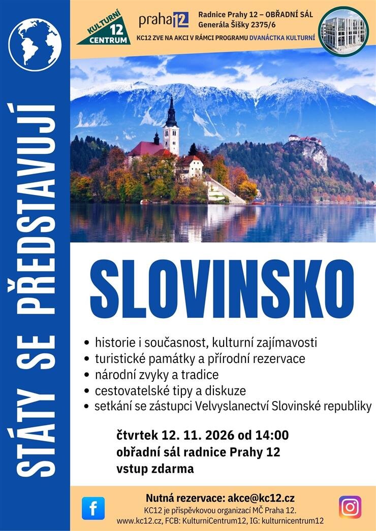 Slovinsko se představuje – prohlídky a Muzea, Praha – fotka 2