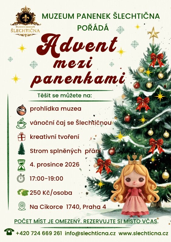 Advent mezi panenkami – prohlídky a Muzea, Praha – fotka 2