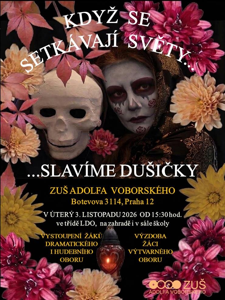 Když se setkávají světy... slavíme Dušičky – divadlo, Hudba a Kino, Praha – fotka 2