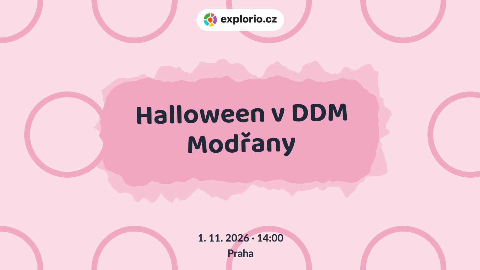 Halloween v DDM Modřany – prohlídky a Muzea, Praha