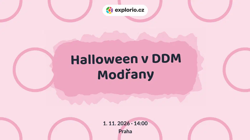 Halloween v DDM Modřany – prohlídky a Muzea, Praha