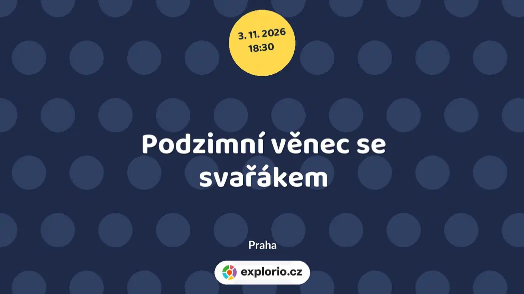 Podzimní věnec se svařákem – tvořivé dílny a Workshopy, Praha