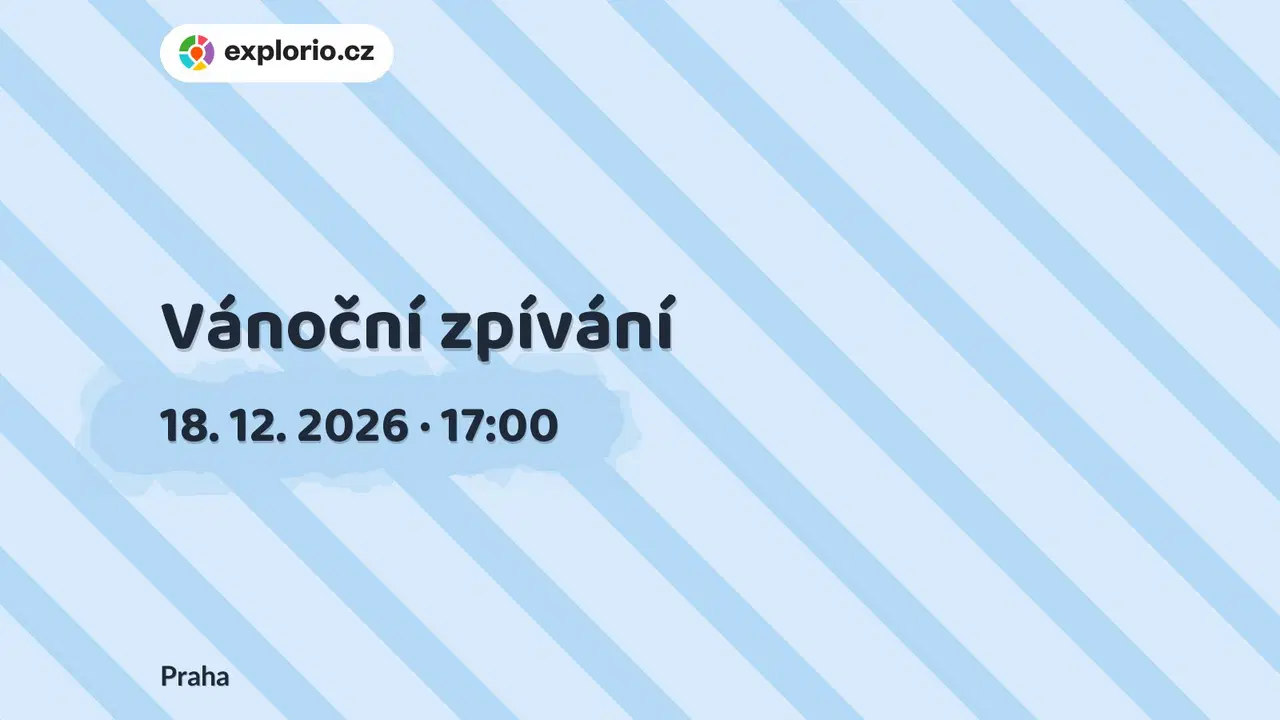 Vánoční zpívání – divadlo, Hudba a Kino, Praha
