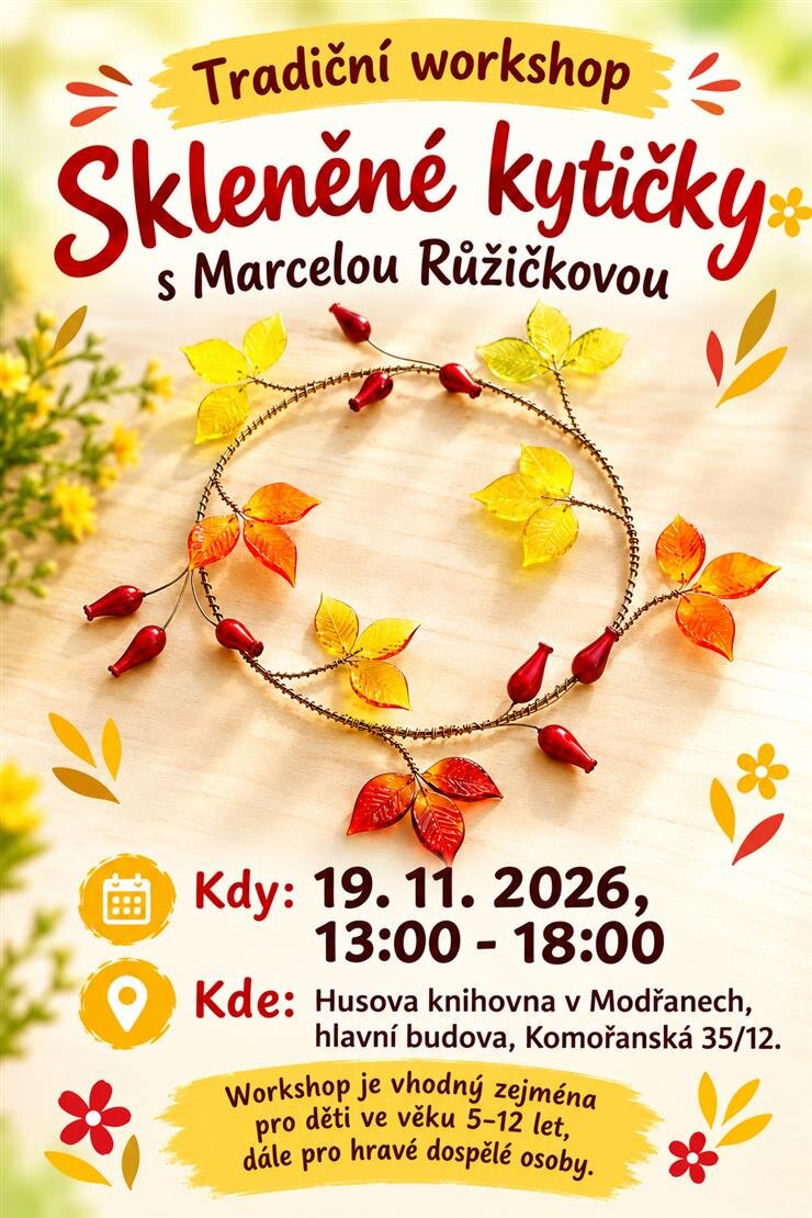 Workshop - Skleněné kytičky – tvořivé dílny a Workshopy, Praha – fotka 2