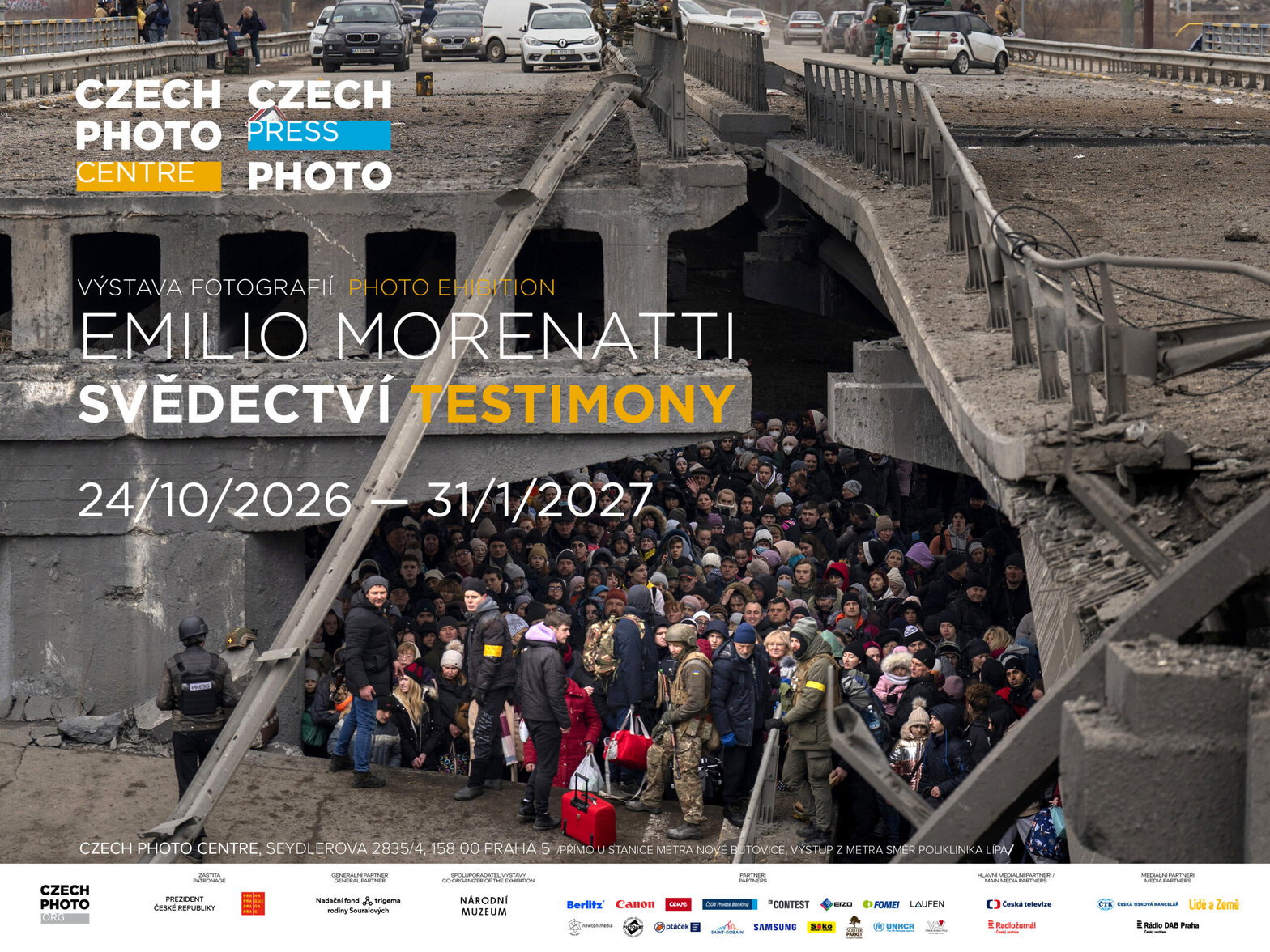 EMILIO MORENATTI: Svědectví – prohlídky a Muzea, Praha – fotka 2