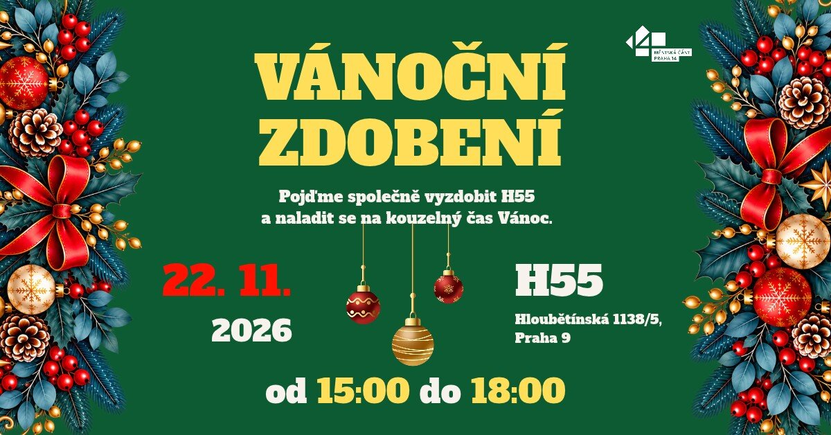 Vánoční zdobení H55 – tvořivé dílny a Workshopy, Praha – fotka 2