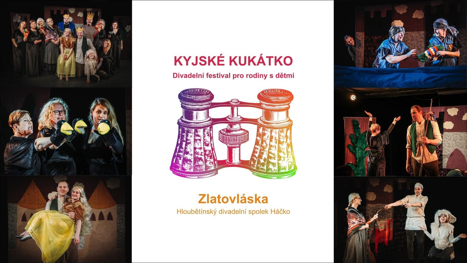 Divadelní pohádka: Zlatovláska – Festival Kyjské kukátko – divadlo, Hudba a Kino, Praha – fotka 2